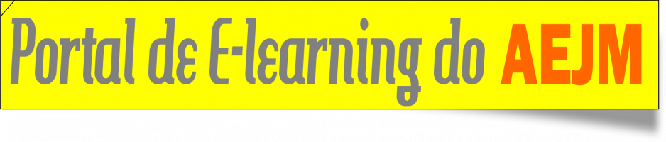 Portal de E-learning do  AEJM